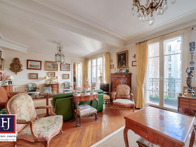 Vente Appartement 6 pièces 134 m2 Paris 16ème
