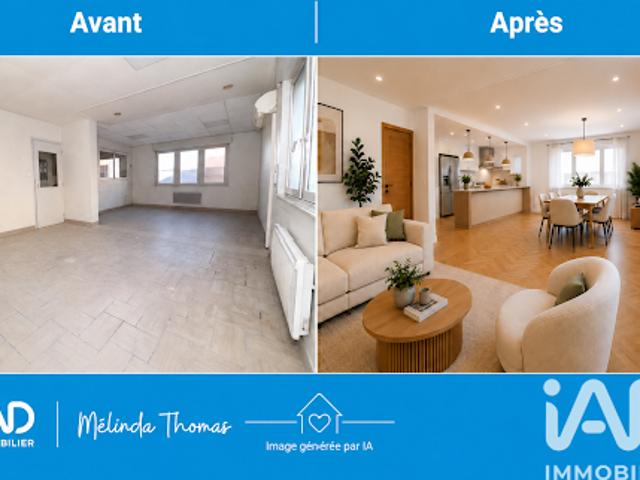 Vente Appartement 6 pièces 140 m2 Digoin