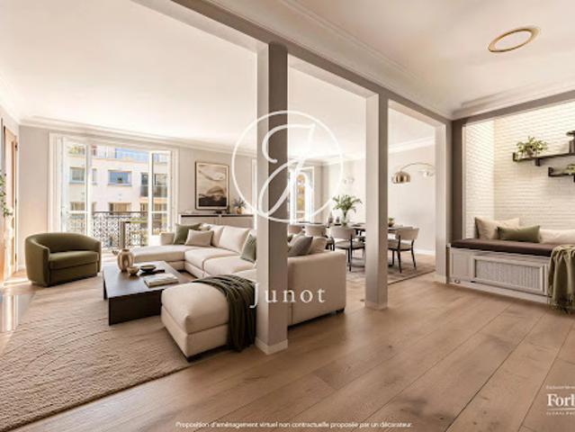 Vente Appartement 6 pièces 156.48 m2 Paris 16ème