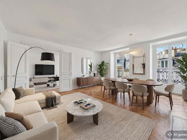 Vente Appartement 6 pièces 165 m2 Paris 8ème