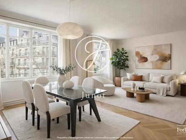 Vente Appartement 6 pièces 169.59 m2 Paris 16ème