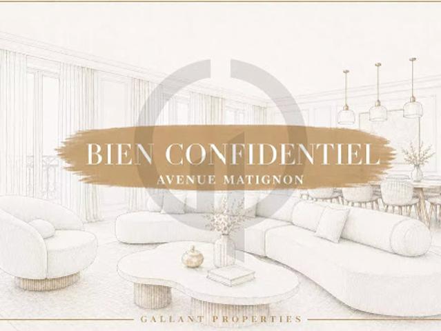 Vente Appartement 6 pièces 180 m2 Paris 8ème