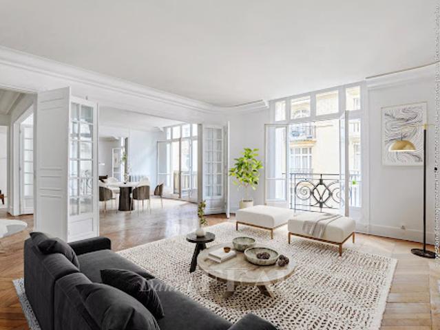 Vente Appartement 6 pièces 182.6 m2 Paris 16ème