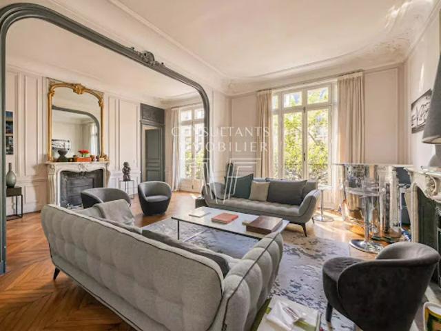 Vente Appartement 6 pièces 198 m2 Paris 16ème
