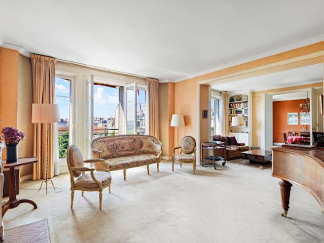 Vente Appartement 6 pièces 200 m2 Paris 16ème