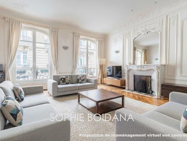 Vente Appartement 6 pièces 203 m2 Paris 17ème