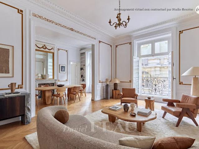 Vente Appartement 6 pièces 206.45 m2 Paris 16ème