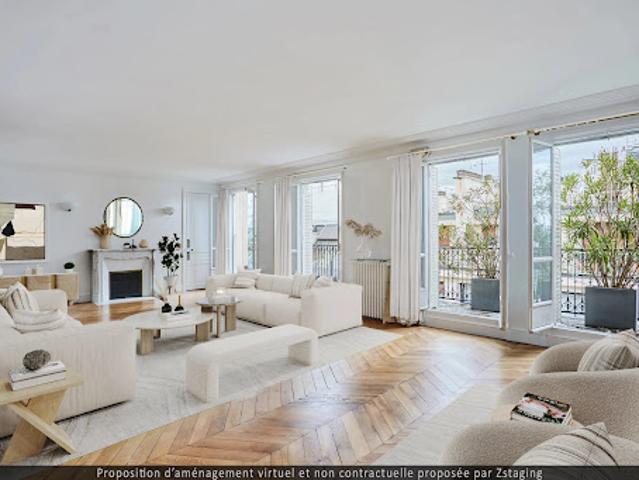 Vente Appartement 6 pièces 231.28 m2 Paris 16ème