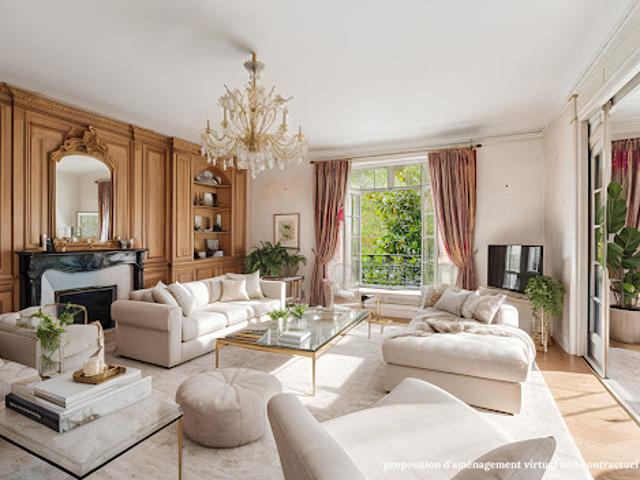 Vente Appartement 6 pièces 242 m2 Paris 16ème