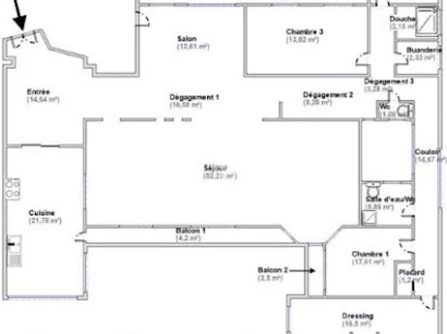 Vente Appartement 6 pièces 249 m2 Paris 7ème