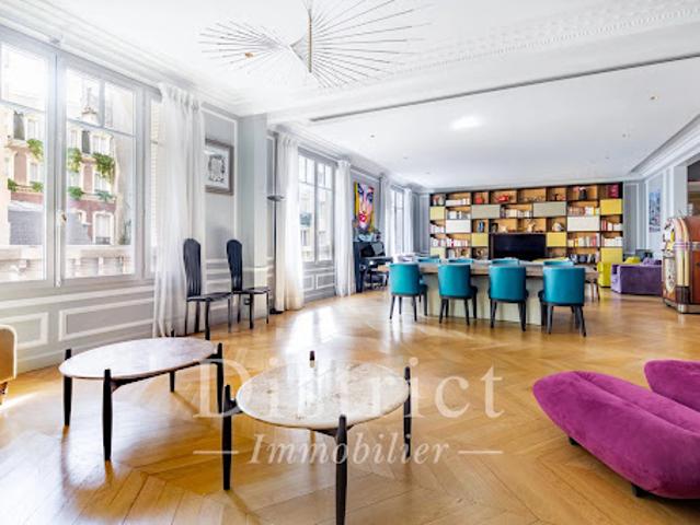 Vente Appartement 7 pièces 290 m2 Paris 8ème