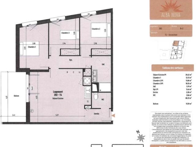 Vente Appartement 80 m² à Cers 212 000 ¤