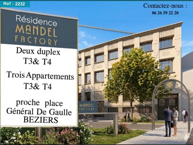 Vente Appartement 116 m² à Béziers 446 000 ¤