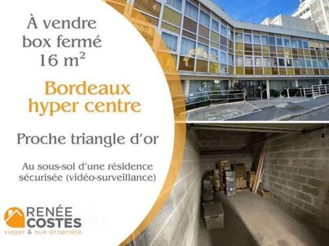 Vente Appartement 16 m2 Bordeaux