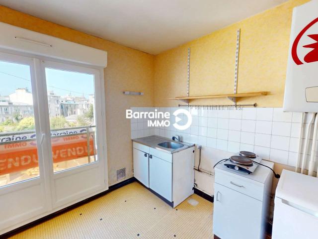 Vente appartement 1 pièce Brest Pilier Rouge 29