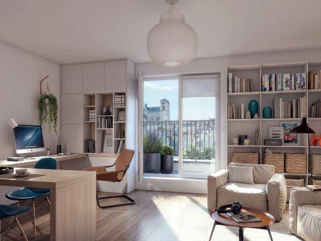Vente appartement 1 pièce Le Mans Madeleine 72