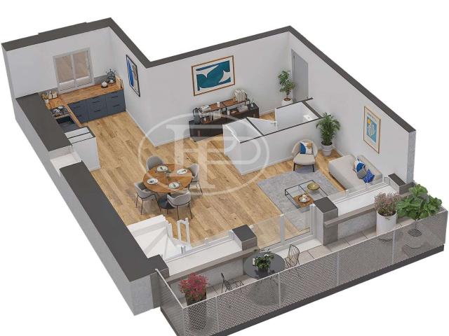 Vente appartement 1 pièce Lorient 56