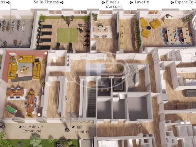 Vente appartement 1 pièce Lorient Universite Blum 56