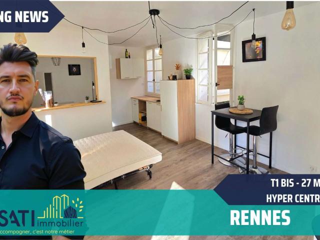 Vente appartement 1 pièce Rennes Bourg L'evêque 35