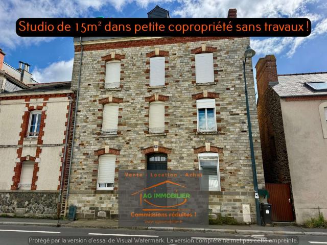 Vente appartement 1 pièce Rennes Jeanne D'arc 35