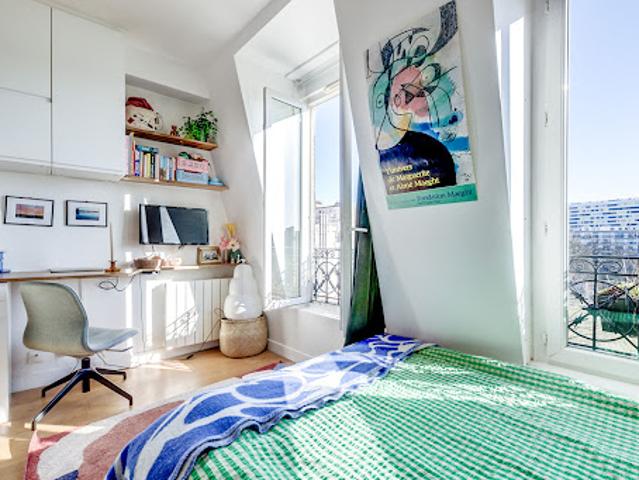 Vente Appartement 1 pièce 14.56 m2 Paris 20ème