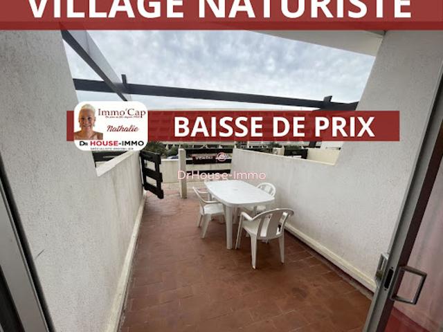 Vente Appartement 1 pièce 15 m2 Le cap d'agde