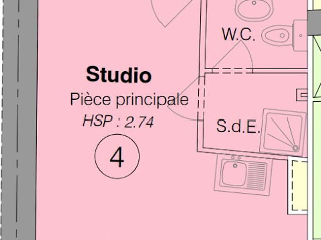 Vente Appartement 1 pièce 16.64 m2 Paris 9ème