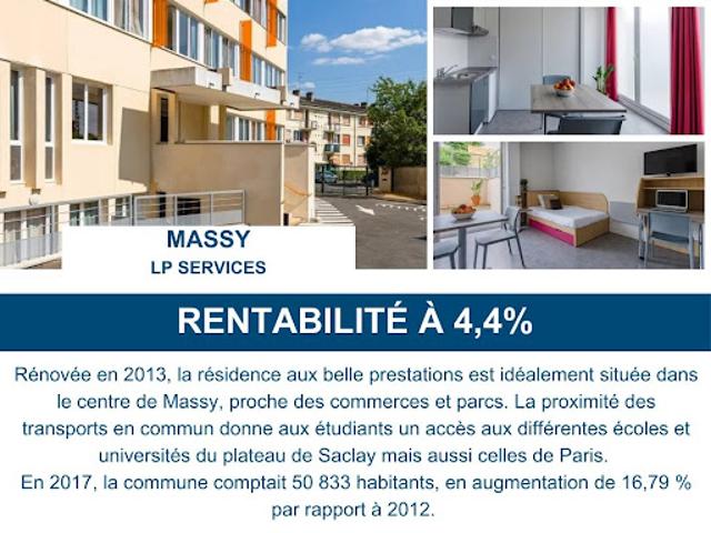 Vente Appartement 1 pièce 17.64 m2 Massy