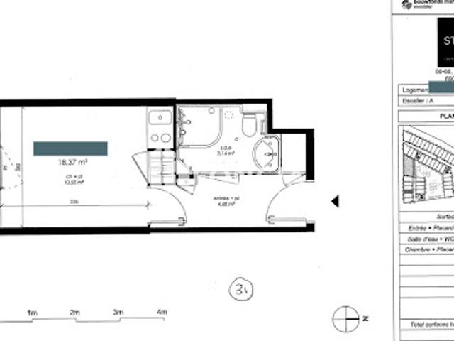 Vente Appartement 1 pièce 18 m2 Lyon 9ème