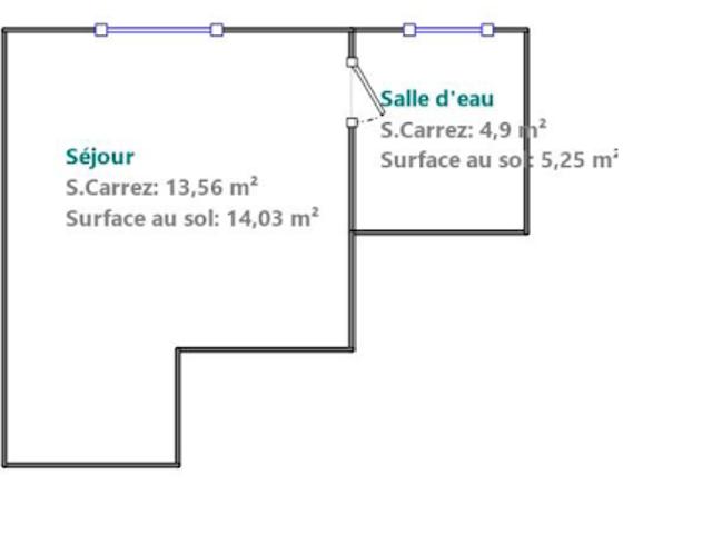 Vente Appartement 1 pièce 18.46 m2 Paris 11ème