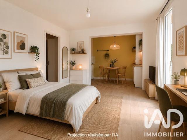 Vente Appartement 1 pièce 19 m2 Tours