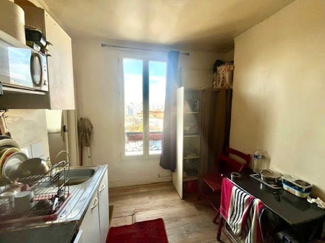 Vente Appartement 1 pièce 13.76 m2 Paris 20ème