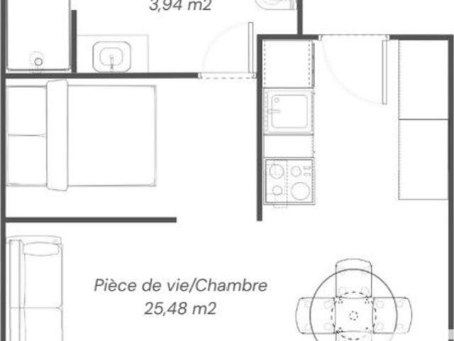 Vente Appartement 1 pièce