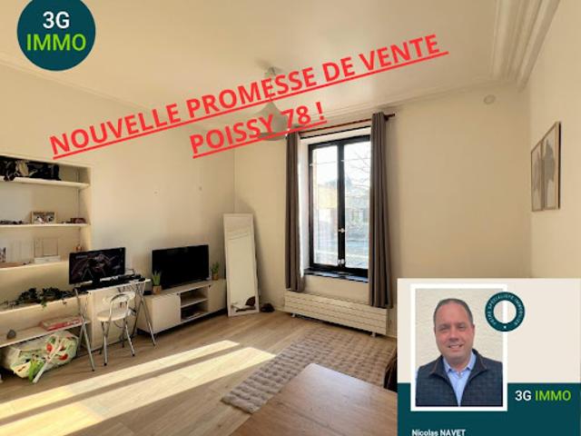 Vente Appartement 1 pièce 24 m2 Poissy