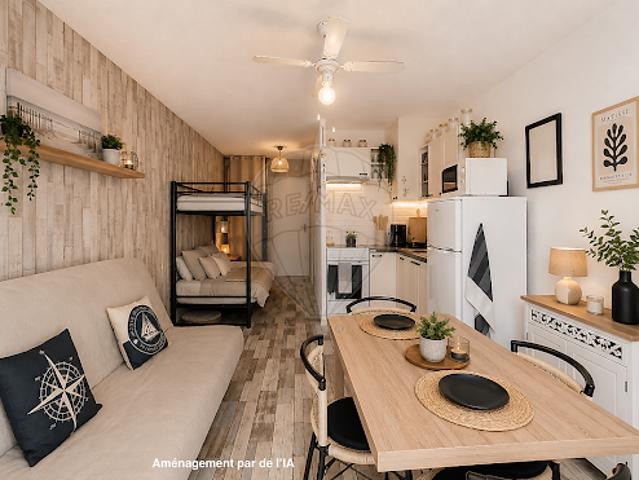 Vente Appartement 1 pièce 24 m2 Saintes Maries de la Mer