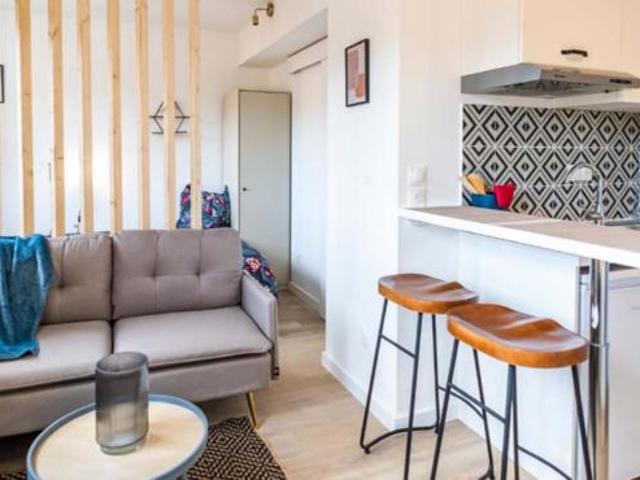 VENTE: appartement T1 Bis avec coibn nuit 25 m² à TOULOUSE Médiathèque