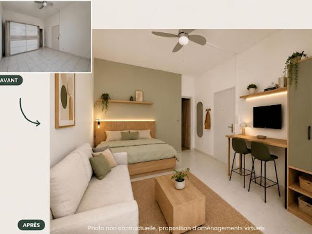 Vente Appartement 1 pièce 27 m2 Dijon