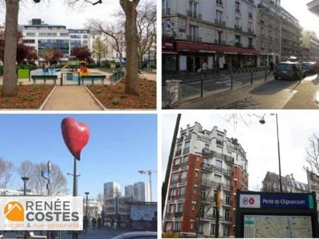 Vente Appartement 1 pièce 27 m2 Paris 18ème