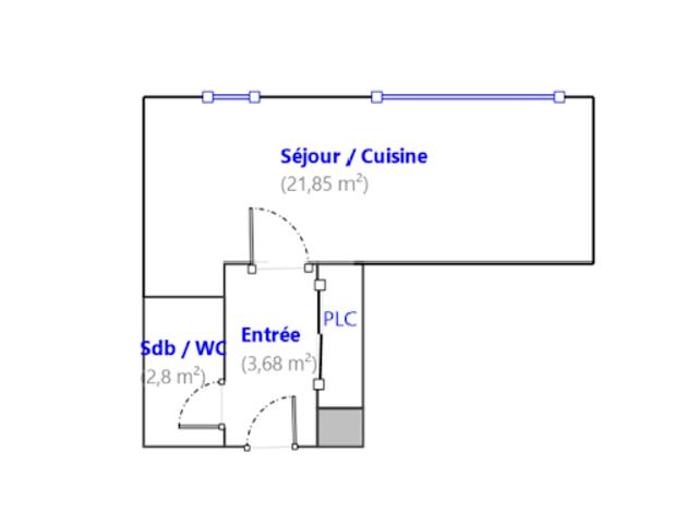 Vente Appartement 1 pièce 28 m2 Creteil