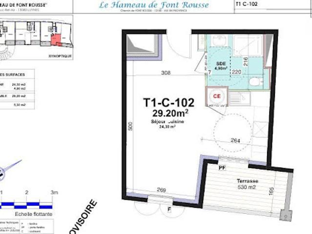Vente Appartement 1 pièce 29 m2 Aix en Provence
