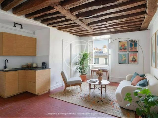 Vente Appartement 1 pièce 29.25 m2 Paris 6ème
