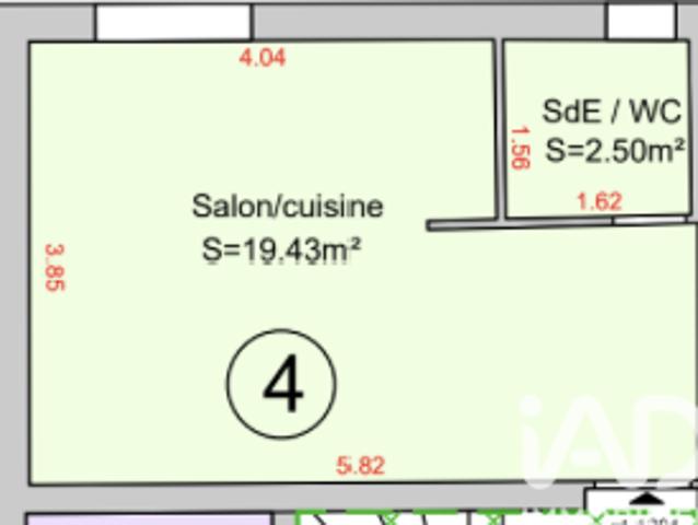 Vente Appartement 1 pièce 21 m2 Ollainville
