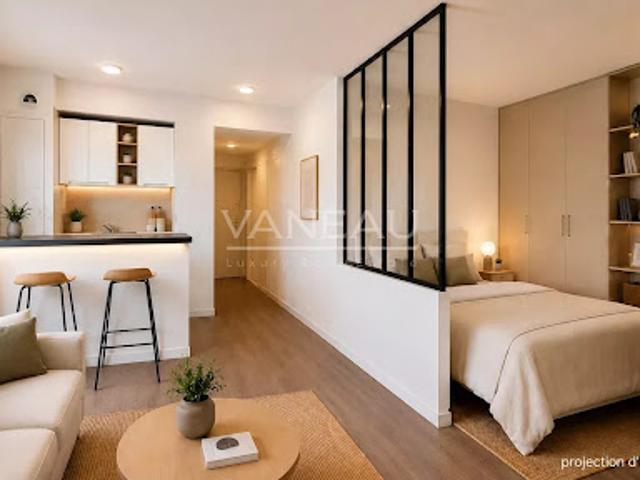Vente Appartement 1 pièce 34 m2 Boulogne Billancourt