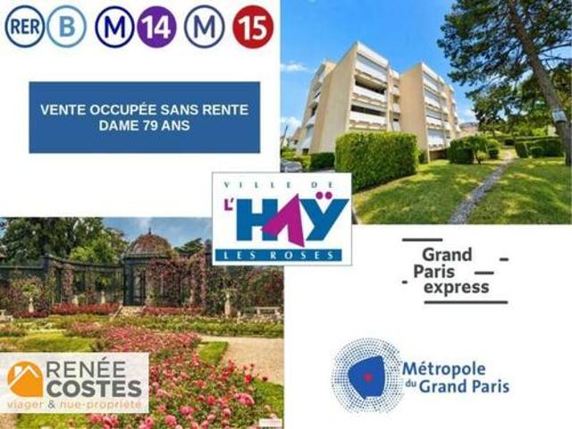 Vente Appartement 1 pièce 34 m2 L'hay les roses