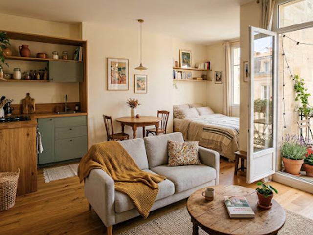 Vente Appartement 1 pièce 38 m2 Bordeaux