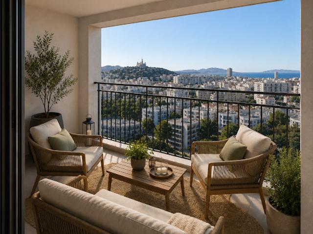 Vente Appartement 1 pièce 30 m2 Marseille 15ème