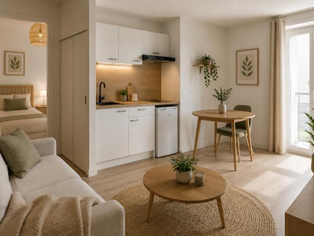 Vente Appartement 1 pièce 30 m2 Saran