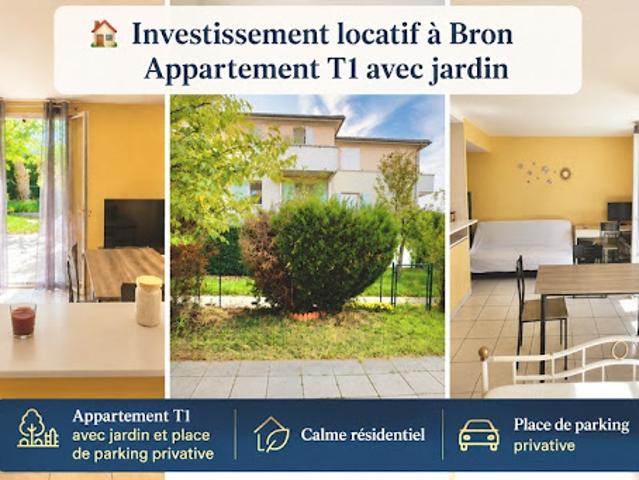 Vente Appartement 1 pièce 32 m2 Bron