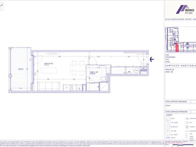 Vente Appartement 1 pièce 32.7 m2 Meythet