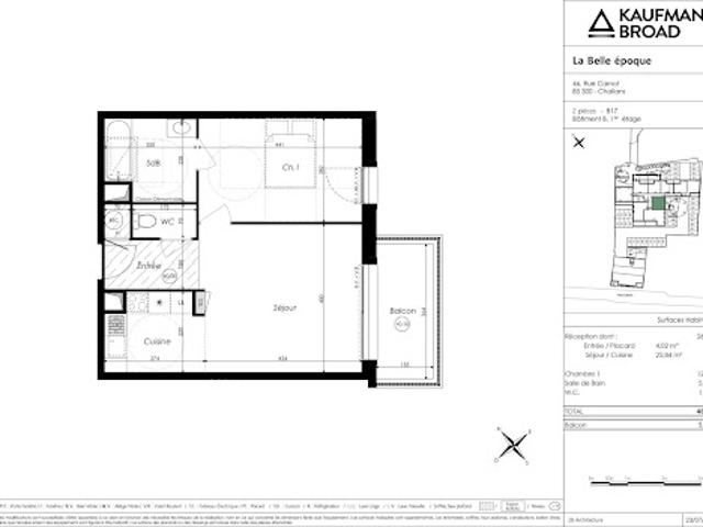 Vente Appartement 1 pièce 46 m2 Challans